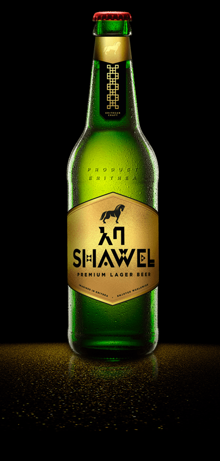 Shawel Non-Alcoholic, the green bottle with the non-alcoholic label